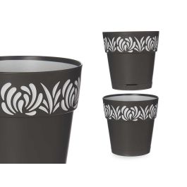 Maceta Plastico 15 Cm Gaia Antracita Stefanplast (12 Unidades) Precio: 27.50000033. SKU: B14PG6Z6HY