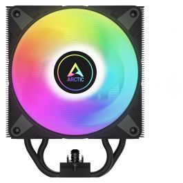 ARCTIC Refrigerador CPU Freezer 36 A-RGB Negro ACFRE00124A para Intel LGA1851/1700 y AMD AM5/AM4 con Ventilador 12cm PWM y Tubos de Calor de Aluminio