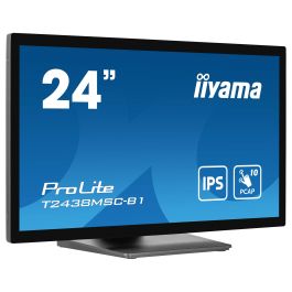 iiyama T2438MSC-B1 Monitor Táctil 23.8 Pulgadas Full HD LED HDMI DP USB Negro
