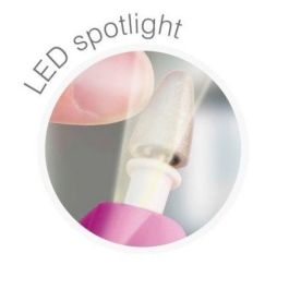 SET DE MANICURA Y PEDICURA RÍO BEAUTY 5 EN 1 - 2 VELOCIDADES/2 SENTIDOS - 5 CABEZALES - LUZ LED