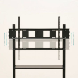 TooQ Optimus Soporte de Pared para TV 60"-105" (152,4cm-2,67m) hasta 120kg, Negro