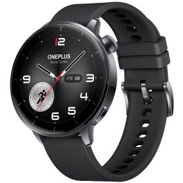 OnePlus Watch 3 43mm Negro AMOLED Pantalla táctil GPS WiFi Asistente Google Monitor Frecuencia Cardíaca Oxígeno en Sangre IP68