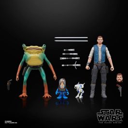 Hasbro Blister 2 figuras Cal Kestis Turgle & Skoova Stev Star Wars 15cm articuladas con accesorios