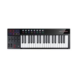 DONNER Teclado MIDI USB D-37 de 37 Teclas con 8 Encoders, 8 Botones, 4 Faders y 8 Pads Retroiluminados Multicolor Precio: 139.69000001. SKU: B13QDS6EF2