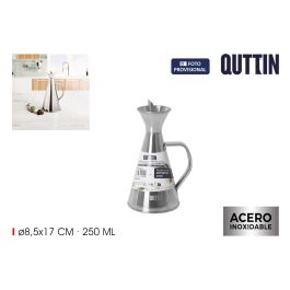 Aceitera Antigoteo Inox 250 ml Quttin - Inde (6 Unidades) Precio: 43.49999973. SKU: B1HBE2D5ED