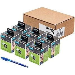 Etiquetas para Impresora Dymo 99012 LabelWriter™ 36 x 89 mm Blanco Negro Etiquetas para Impresora Dymo 99012 LabelWriter™ 36 x 89 mm Blanco Negro