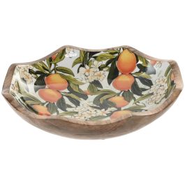 DKD Home Decor Bol Tropical de Mango Apto para Lavavajillas Multicolor 30x30x7 cm - Colección National Oranges (2 Unidades) Precio: 42.89000001. SKU: B1B4V5BE4V