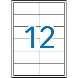 Apli Etiquetas Adhesivas 97x42,4 mm C-Rectos Blanco 1200 Etiquetas Precio: 25.7900005. SKU: S8400929