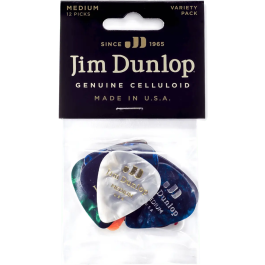 Dunlop Pack Variety Celluloid Medium Púas de Guitarra Calibre Medium Pack 12 Unidades Precio: 5.98999973. SKU: B1ANWXMMRQ