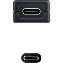 Nanocable 10.01.1312 Cable Alargador USB Tipo-C 3.2 Gen1 Activo con Amplificador USB-C Macho-Hembra, 10m Negro, 5 Gbps