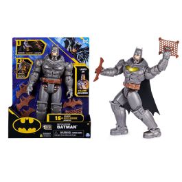 Spin Master 6064833 Figura Electrónica Batman 30 cm con Nuevo Traje y Accesorios, Lanza Armas, Golpes y Sonidos de Batalla Precio: 34.59000017. SKU: S2429073