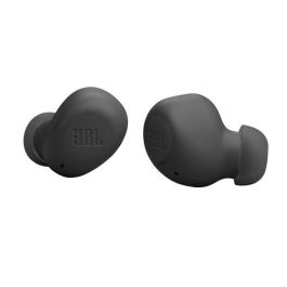 JBL Wave Buds Auriculares True Wireless Negros con Deep Bass y 32h de Batería, Resistentes a Salpicaduras y Polvo