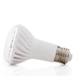 Bombilla LED E27 7W 560Lm 6000ºK Cerámica R63 40.000H [HO-7W-R63-E27-CW