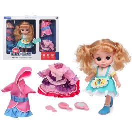 Muñeca Vestidos Oficios Y Profesiones 48x38 cm con Sonido, Incluye Accesorios y Uniformes de Cocinera, Bailarina y Mecánica Precio: 26.49999946. SKU: S1126692