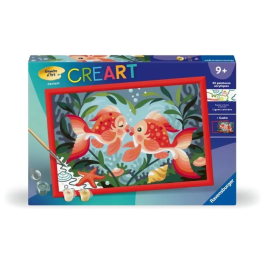 Ravensburger Kit de Pintura por Números Besos de Pez 25853 (31 x 21 cm) CreArt Kids Precio: 27.50000033. SKU: B1JQ66MJ72