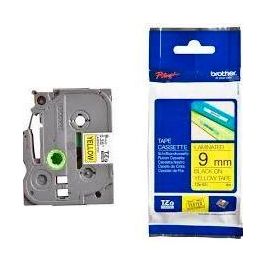 BROTHER Cinta laminada amarillo/negro 9mm Precio: 12.59000039. SKU: S8402456
