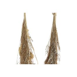 DKD Home Decor Ramo Decorativo de Navidad Alpina Flor Seca Marrón, Diseño Colgante, 6x65x13 cm (12 Unidades)