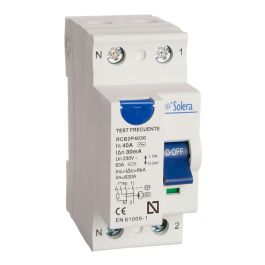 Solera RCB2P4030 Interruptor Diferencial 2 Polos 40A Retractilado Blanco Baquelita 240-415V Precio: 26.79000016. SKU: S7909641