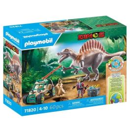 Playmobil Ataque Del Spinosaurio 71820 Dinos con Vehículo e Investigador Precio: 58.49999947. SKU: B1529WF49Y