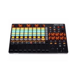 AkaiPro APC40 Mk2 Controlador USB MIDI para Ableton Live con Matriz de Clips 5x8 RGB y 9 Faders Asignables