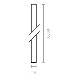 Edm Cinta Persiana PR26 Gris Polipropileno 14 mm x 6 m