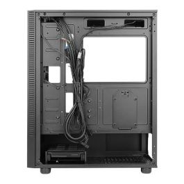 Antec NX 410 Caja para PC Midi Tower Gris con 2 ventiladores frontales de 140 mm y 1 trasero de 120 mm preinstalados