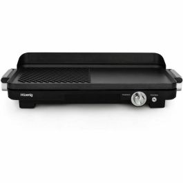 Hkoenig GRX330 Plancha Eléctrica de Zonas Dobles, 50x25cm, 1800W, Superficie Antiadherente, Termostato Ajustable y Función Turbo Parrilla Precio: 112.59000027. SKU: B133RGV3ZN