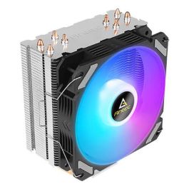 Antec A400i Refrigerador de aire para Conjunto de chips con Ventilador 12 cm, 800-1800 RPM, 72 CFM, Negro/Cobre/Plata Antec A400i Refrigerador de aire para Conjunto de chips con Ventilador 12 cm, 800-1800 RPM, 72 CFM, Negro/Cobre/Plata