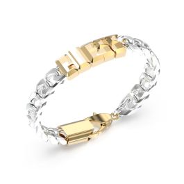 Pulsera Hombre Guess JUXB03205JWYGSTS Metal Plateado Dorado Precio: 93.49999967. SKU: B159LXCE4K