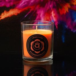 Home Deco Factory Vela Perfumada Vidrio Cera Parafina Duración 21h