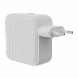 HYPER HJ1003WHWWGL Cargador de Carga Rápida Interior para Portátil, Smartphone y Tabletas con 2 Puertos USB-C y 1 USB 2.0 Blanco