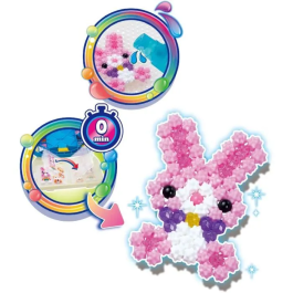 Aquabeads Estuche de Iniciación con 900 Perlas de Colores y Estrellas para Niños a Partir de 4 Años