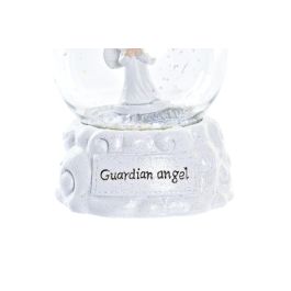 DKD Home Decor Figura Navidad Tradicional Bola Blanco Resina y Cristal 6.5x8.5x6.5 cm (2 Unidades) DKD Home Decor Figura Navidad Tradicional Bola Blanco Resina y Cristal 6.5x8.5x6.5 cm (2 Unidades)