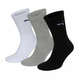 Calcetines Deportivos Puma SPORT (3 pares) Blanco Gris Negro Multicolor Precio: 12.50000059. SKU: S2005700