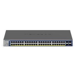 NETGEAR GS752TXP-300EUS Switch Gestionado 48 Puertos Gigabit Ethernet 4 Puertos SFP+ Presupuesto PoE+ 390W Montaje en Rack 10G Ethernet