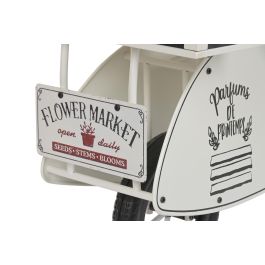 DKD Home Decor Expositor Terraza y Jardín Crema Negro Metal 46 x 75 x 111 cm