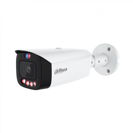 Dahua (DH-IPC-HFW3449T1P-AS-PV-0280B-PRO) Cámara IP WizSense Bullet WizColor 4MP, IA, MicroSD 256GB, TIOC PRO, IP67