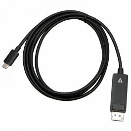 Adaptador USB-C a DisplayPort V7 V7USBCDP14-2M Negro 2 m 8K Ultra HD Precio: 22.79000031. SKU: S55016917