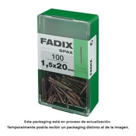 Caja s 100 unid. clavo de acero para rodapie 1,5x20mm fadix Precio: 2.50000036. SKU: S7913586