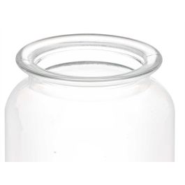 Tarro Redondo Liso Tapa Cristal 600Ml Vivalto 11X15CM (12 Unidades) Tarro Redondo Liso Tapa Cristal 600Ml Vivalto 11X15CM (12 Unidades)