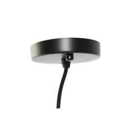 DKD Home Decor Lámpara de Techo Urban de Ratán Marrón 56x56x34 cm E27 50W