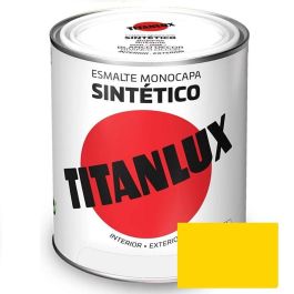 TITAN 529 Esmalte Sintético Industrial Titanlux Amarillo Real 750ml.5 Secado Rápido para Metal Profesional Aplicación Rodillo Pistola Precio: 21.58999975. SKU: B17LEFY9A2