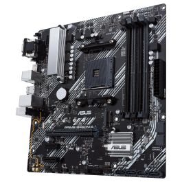 ASUS AM4 PRIME B450M-A II Placa Base para PC, AMD B450 Chipset, Micro ATX
