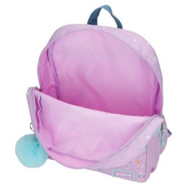 JOUMMA BAGS Mochila Disney Lovely Stitch 33cm con 2 Bolsillos Laterales y para Botella