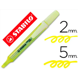 Stabilo Marcador Fluorescente Swing Cool Amarillo Caja 10 Unidades Precio: 10.78999955. SKU: S8417574