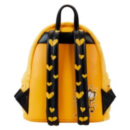 Loungefly Mochila Garfield & Pooky 26cm - Cuero Vegano con Detalles Bordados y Apliques