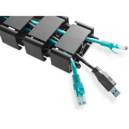 Digitus Canaleta Flexible 1.3m Negra - Adaptable para Cables