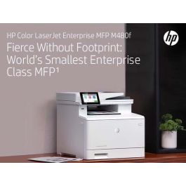 HP Impresora Multifunción Láser Color Enterprise M480F