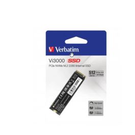 Verbatim Vi3000 Disco Duro Interno SSD M.2 PCIe NVMe 256GB 2280 hasta 3100MB/s Lectura
