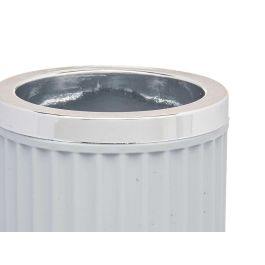 Berilo Vaso Multiuso Plástico Gris 7.5x11.5x7.5 cm (Set de 32)